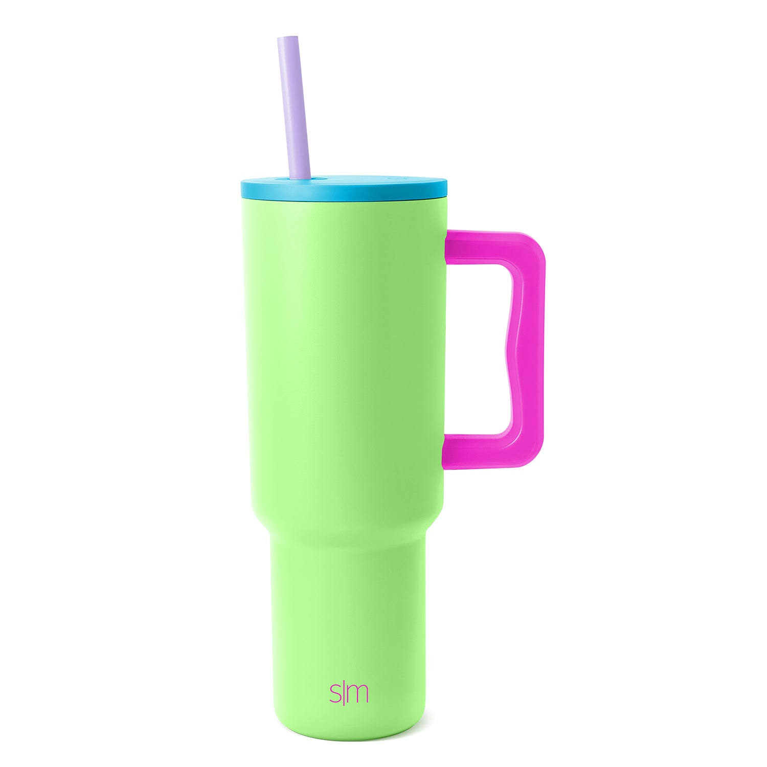d97ce0e294e679d9ad83a6a5637b4e011a22d213eeebeb30fee1476acdd1cd9c.jpg Simple Modern 40 oz Tumbler with Handle and Straw Lid | Insulated Cup Stainless Steel Water Bottle Stanley Fits Cupholders |Trek Collection - Image 1