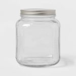 Threshold Glass Storage Jar - 64 oz