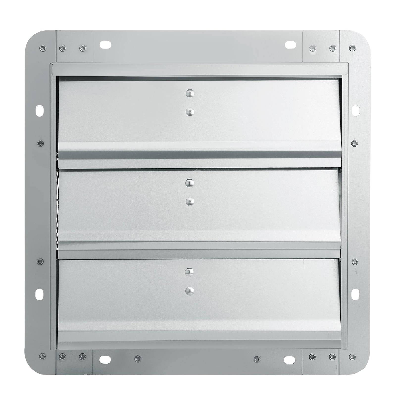 d9bca3ddcc07f8c76b561b6b8f019ab7b79d79249091a4df4325ec8c978ac26f.jpg VEVOR 12'' Shutter Exhaust Fan, High-Speed 1000 CFM, Aluminum Wall Mount Attic Fan with AC-motor, Ventilation and Cooling for G - Image 1