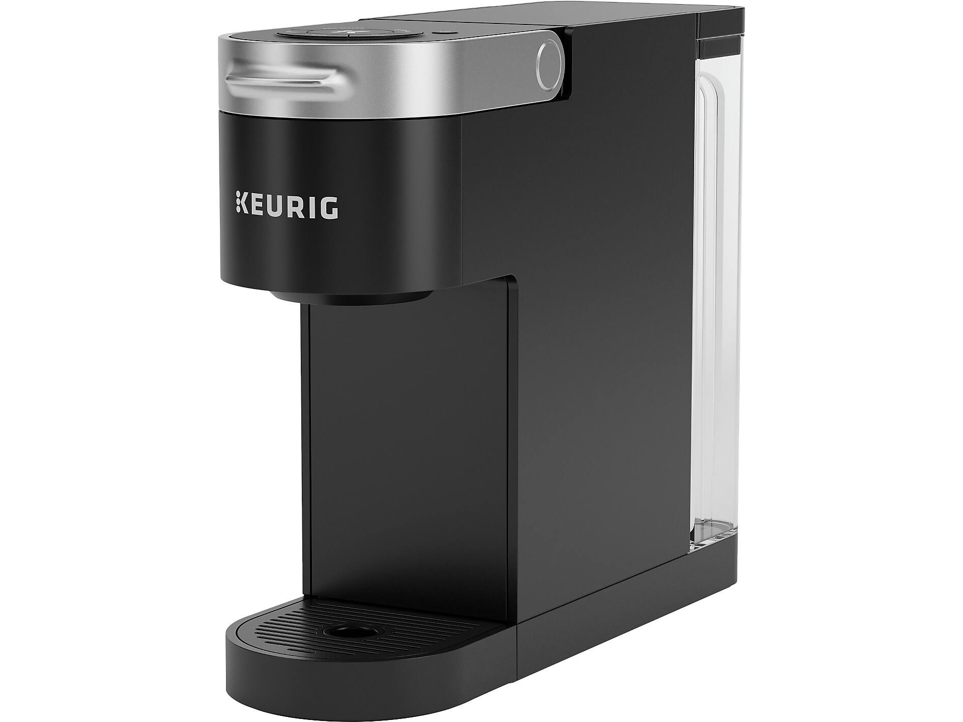 d9c169dbdaeb66ae78348926e6fc1656241ff5f8ded262a80608c7ad967579cd.jpg Keurig K Slim Single Serve Coffee Maker Black - Image 1