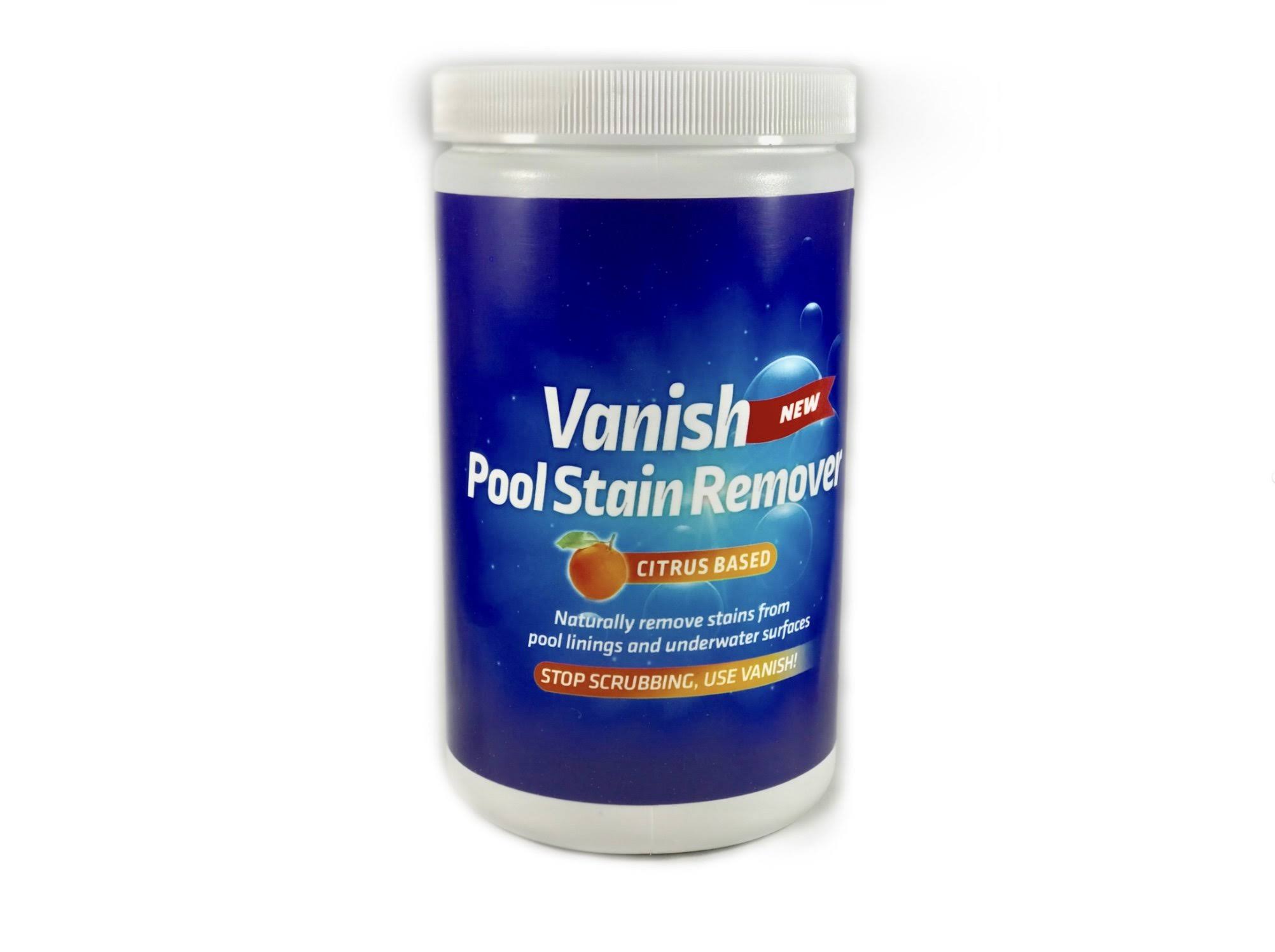 da080545be59257e0bc1689f5b194e777d2d0b15c581e96773a7722ad767cba6.jpg Bosh Chemical Vanish Pool & Spa Stain Remover (2lbs)- Natural Safe Citrus Based, Works Excellent On Vinyl, Fiberglass, and Metals, Removes Rust A - Image 1