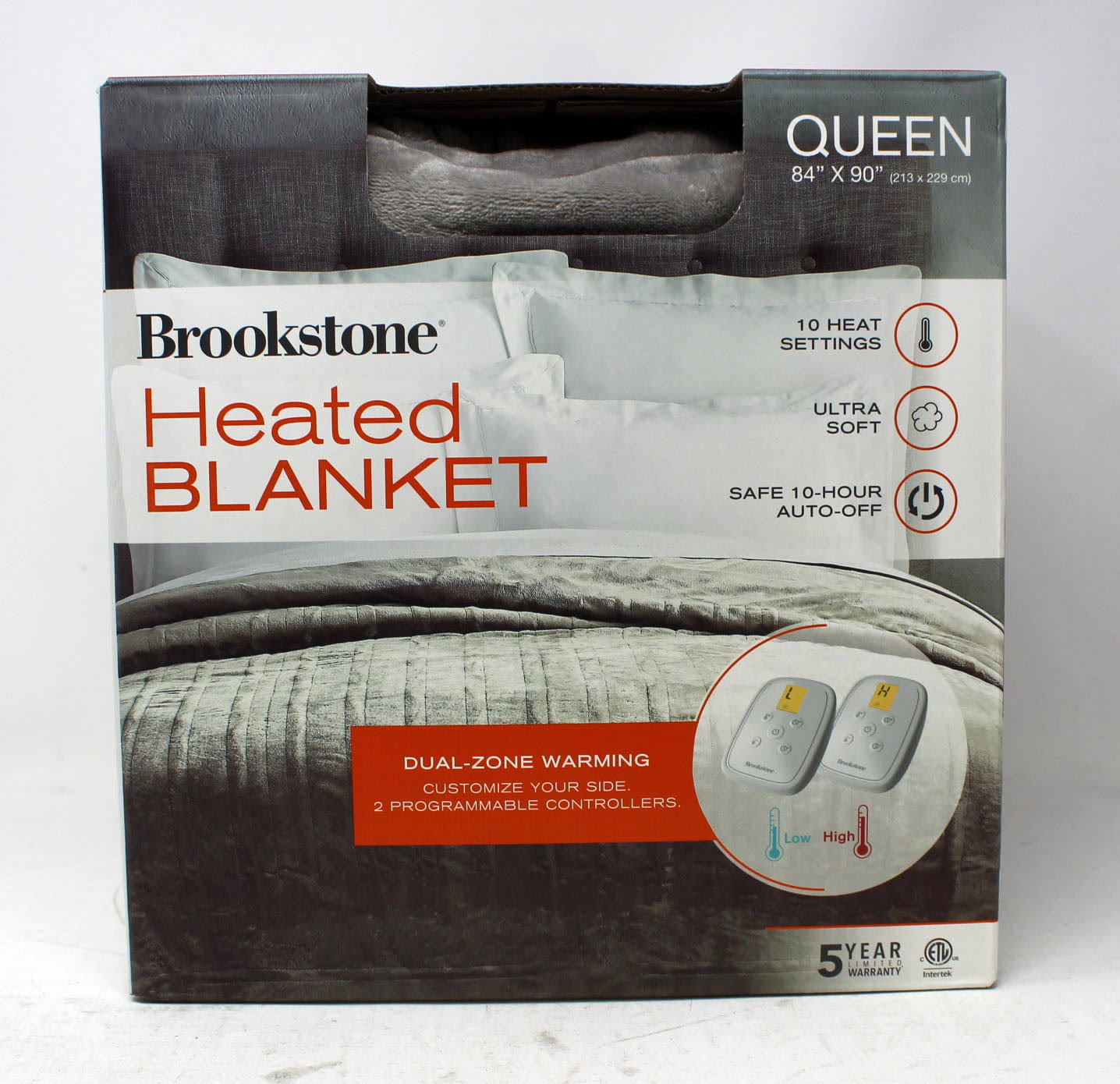 da55eaf52f58ee9be1bf89824d32f6b03b04cfecf35dea2311830c3a9cc9c0cc-1.jpg Brookstone Ultra Soft Queen Electric Heated Blanket 10-Heat Settings - Image 1