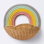 Hanging Wall Storage Rainbow Basket - Cloud Island