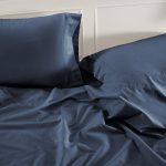 Lane Linen 100% Organic Cotton Sheets Twin size, 3PC Twin Cotton Sheets, Hotel Luxury Sheets, Percale Bed Sheets, Cooling Sheet & Pillowcase Sets,