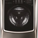 LG Signature 5.8 Cu. ft. Black Stainless Steel Front Load Washer