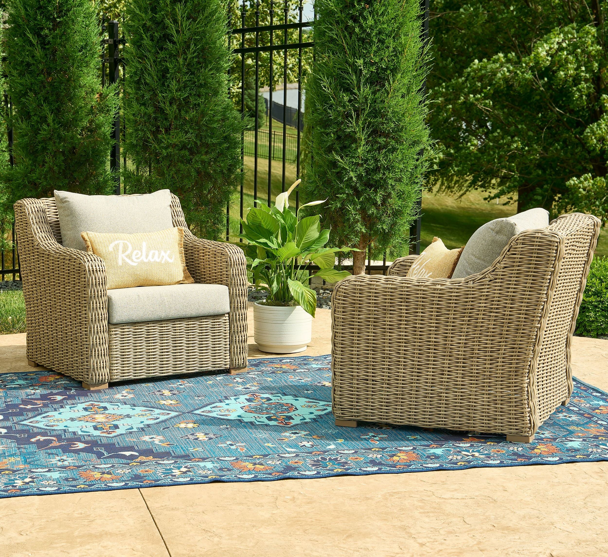 dad700405c1139f285e90a3d3d4ca069bfcf0c91f97c163ae0efb7b28b60fbfa.jpg Better Homes & Gardens Bellamy 2 - Pack Lounge Chairs with Patio Cover - Image 1
