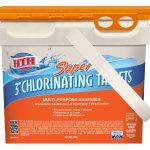 Hth Super 3 inch Chlorine Tablets for Pool, 5 Pounds
