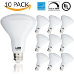 Sunco Lighting 10 Pack BR30 Dimmable Flood LED Light Bulb 11W 2700K, Soft White