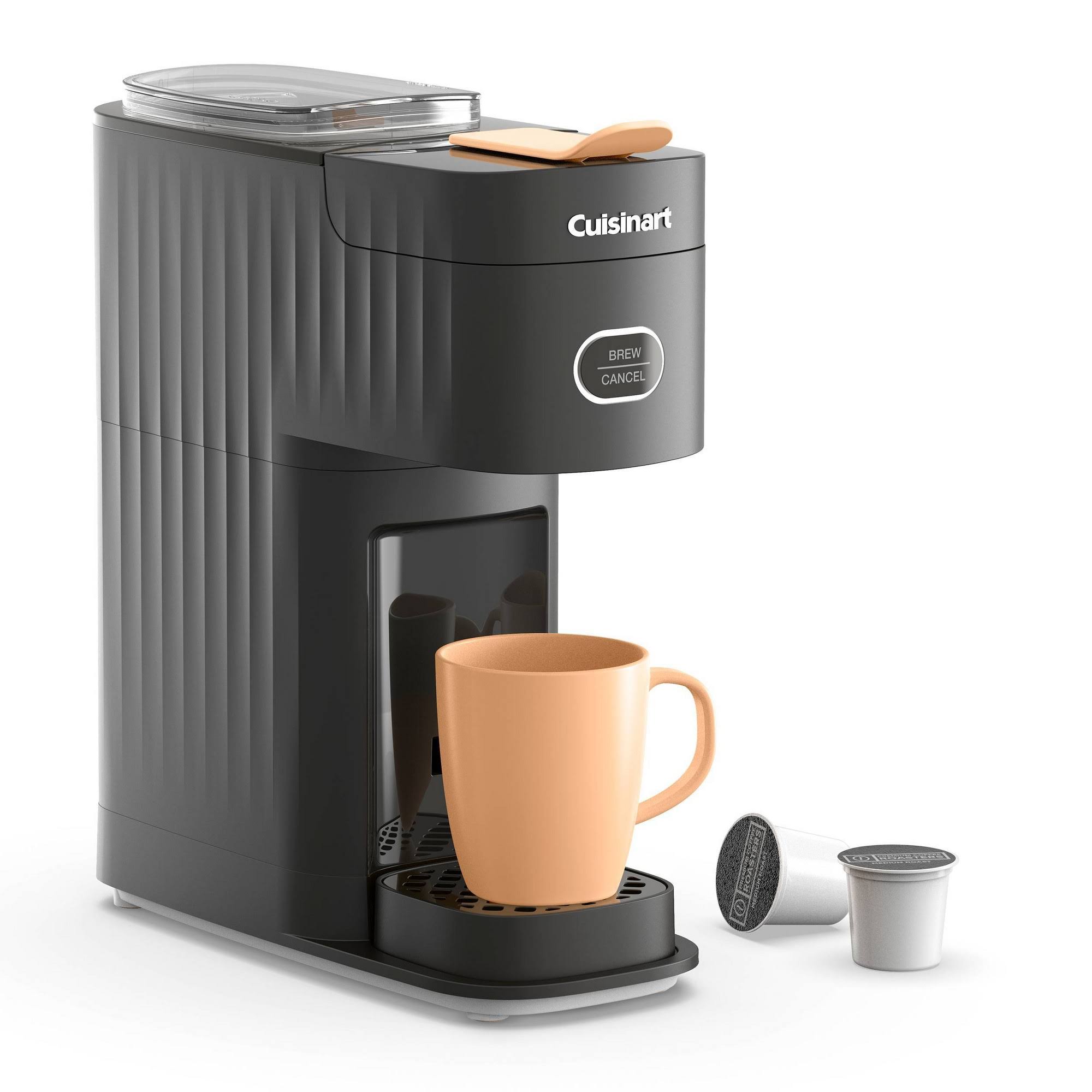 db3b99b14306328bf1fdfa8c12c03052ffe194306a4943848f2091c297a82779.jpg Cuisinart Soho Single-Serve Coffeemaker SS-7BK - Image 1