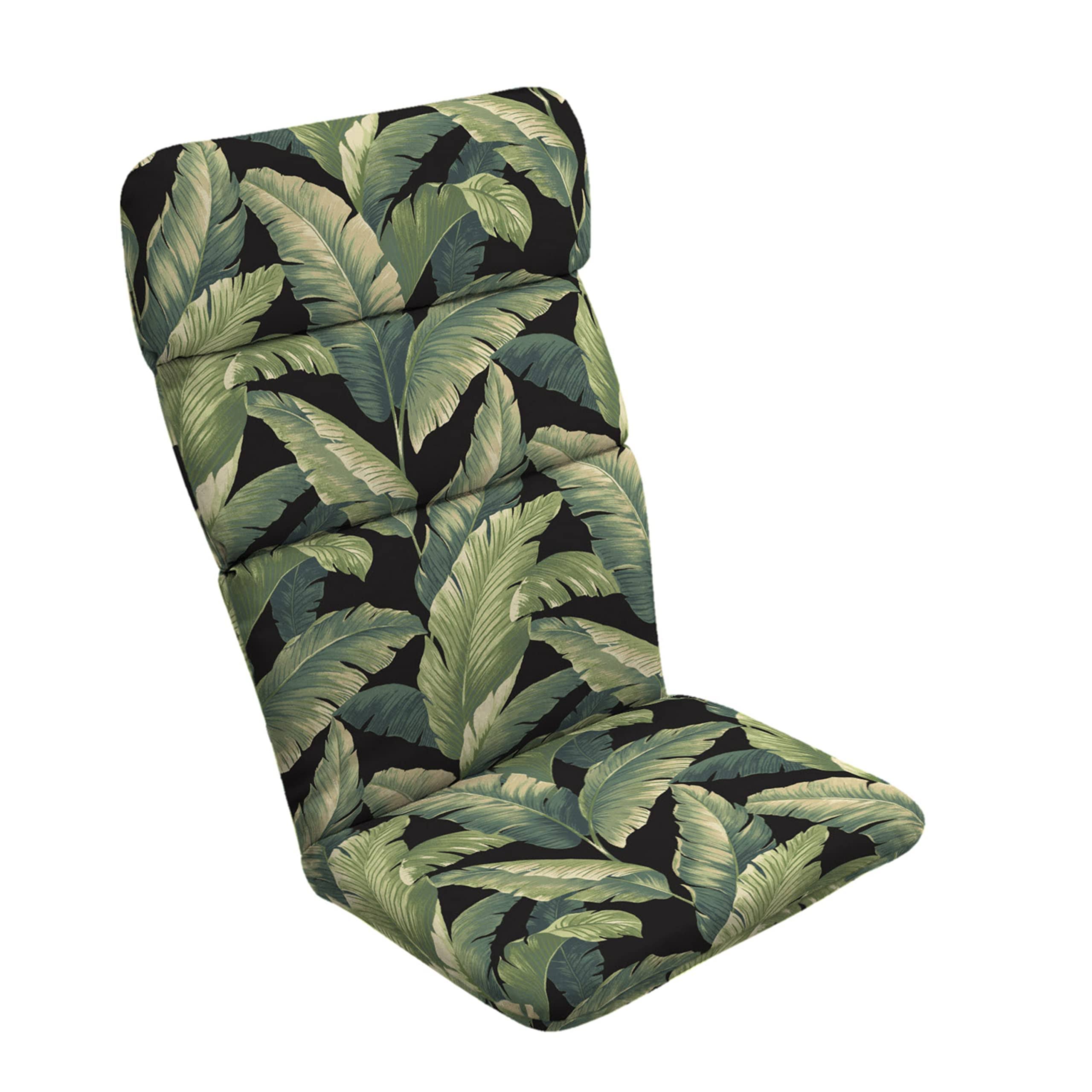 db4caf053c02c89401f94df77817fe298eb67da6e4db13f42b64ef46b6d8f867.jpg Arden Selections Onyx Cebu Outdoor Adirondack Chair Cushion - Image 1