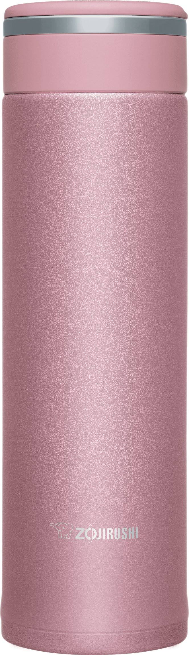 db9dbaad7c4380e81ade2b54f6fa0639e2db173074003226993b4dd8852ca81e.jpg Zojirushi Slim Stainless Steel Mug-12oz-Rose SM-JHE36PR - Image 1