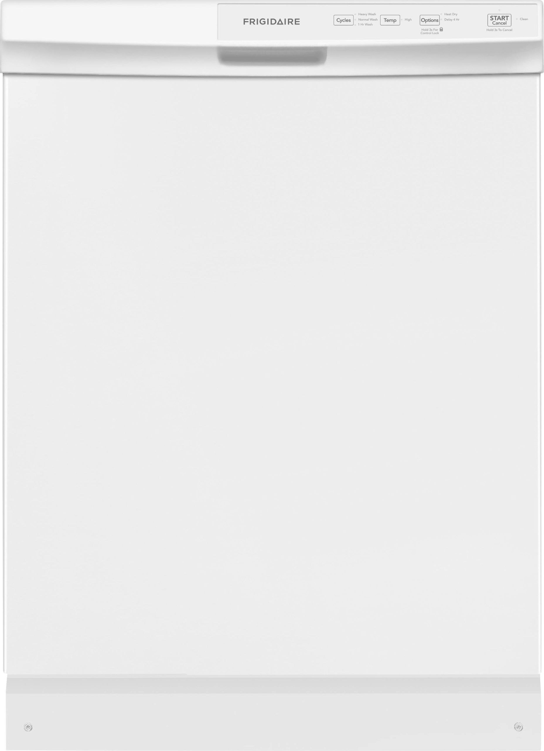 db9ff35307d23801c7afba8a8bb6f1aa186dc5bb899a9b288c5078e9d702f61b.jpg Frigidaire FFCD2413UW 24" Built-In Dishwasher - White - Image 1