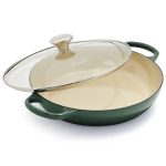 Le Creuset Buffet Casserole with Glass Lid, 3.5 Qt. , Exclusive Color: Artichoke
