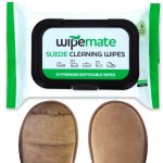 Wipemate Premium Suede Cleaner Wipes, Quick Wipes for Home or Travel, Removes Dirt, Grime & Stains, Cleaning Wipes for Suede Shoes, Boots, Bags, Etc