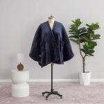 Berkshire Blanket Reversible Heated VelvetLoft Sherpa Wearable Blanket, Cozy Loungewear Pocketed Plush Electric Heated Cape Wrap with 4 Temperature