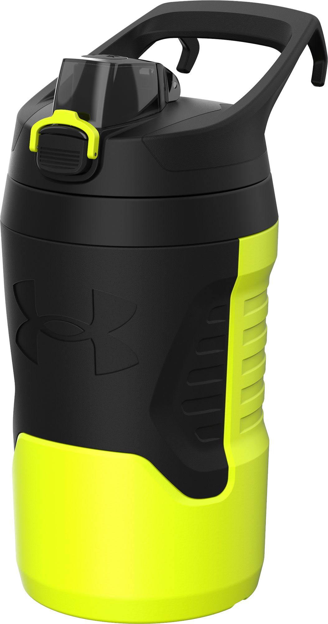 dbcb4175f917481c82885c08ed2bd86c0c9b0a3632e15bfeae7525254b1cada9.jpg Under Armour Playmaker 32 oz. Water Jug (Hi Vis Yellow) - Image 1