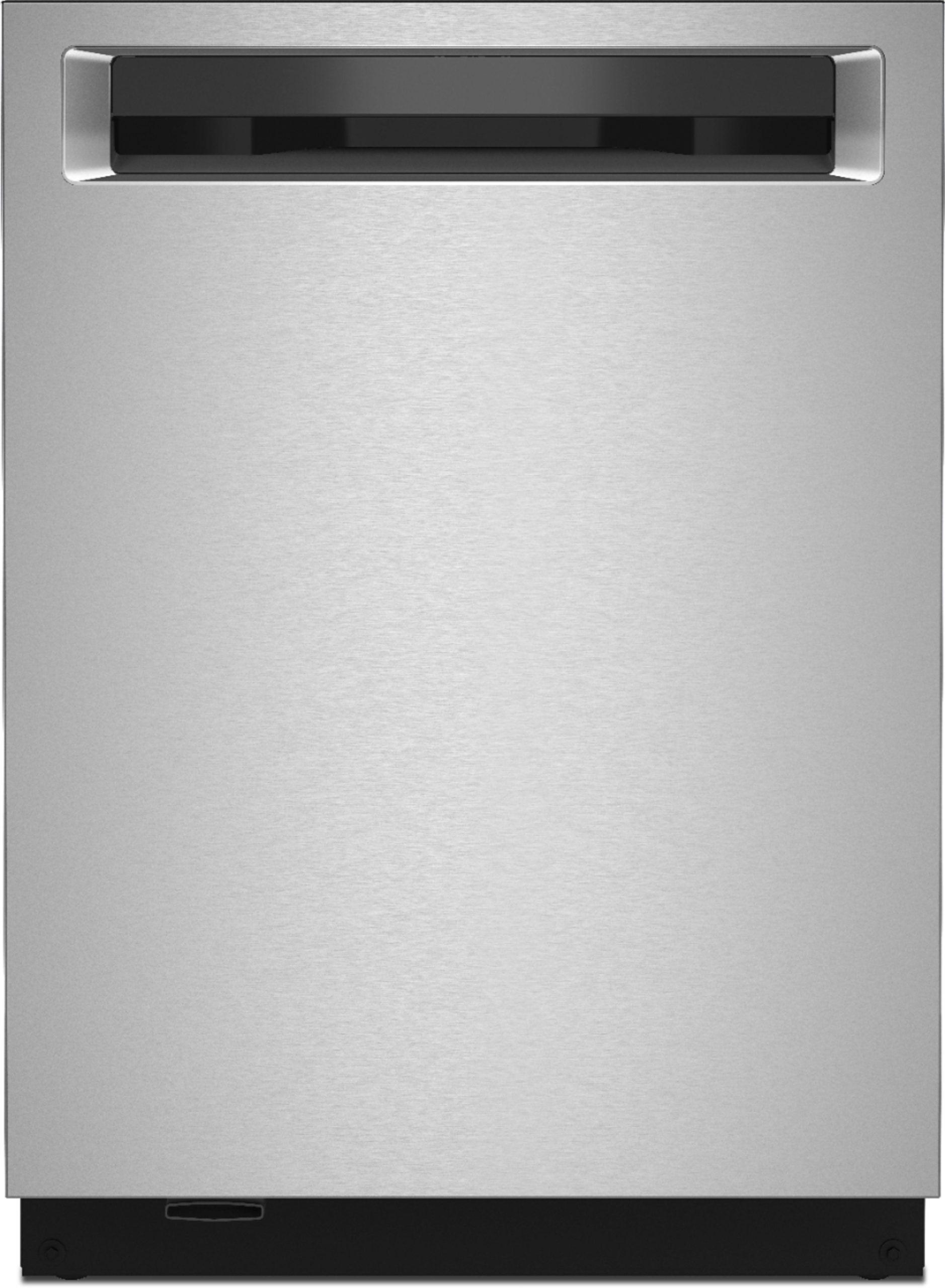 dbdd4614e1c20b2420176b04f60cd76e648887f3a5560b66295cd39bd9a95800.jpg KitchenAid 44 DBA Dishwasher in PrintShield Finish with Freeflex Third Rack Stainless Steel - Image 1