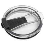 RTIC Outdoors Clear Plastic Snap Cap Drinkware Accessory - Dishwasher Safe, No Sweat Exterior | 6279