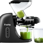 Fretta 3-inch Wide Feeding Chute Masticating Slow Juicers