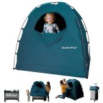 SlumberPod The Original Blackout Sleep Tent Travel Essential for Babies and Toddlers Mini Crib and Pack N Play Cover Sleep Pod for Kids with Monitor