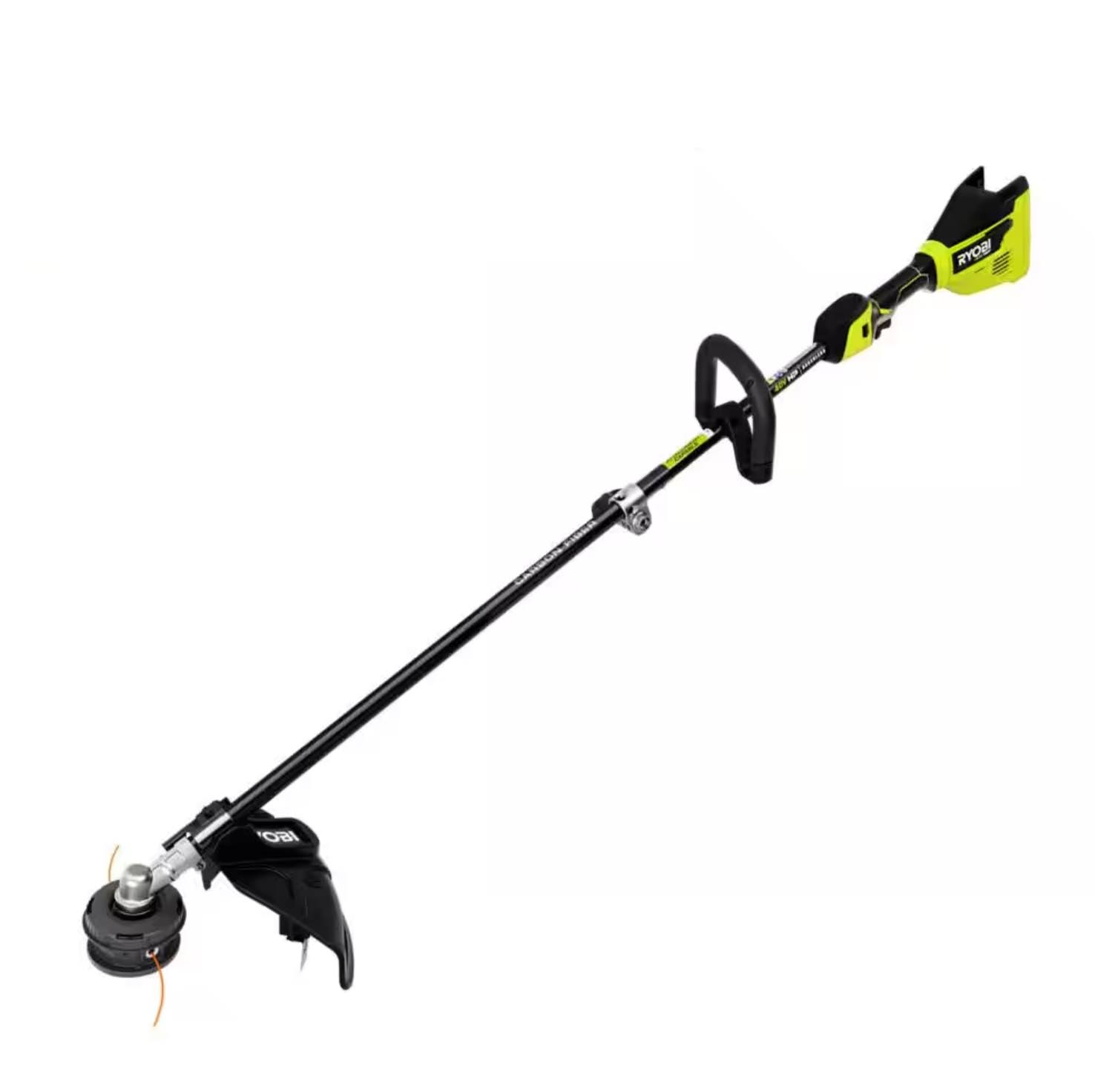 dc5b7d39f5e635fb798d82ff8871c8eab0672c490fd8a92aa0a0cf05fd884464.jpg Ryobi RY40209BTLVNM 40V HP Brushless 15 in. Cordless Carbon Fiber Shaft Attachment Capable String Trimmer (Tool Only) - Image 1
