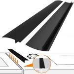 FLSEPAMB Kitchen Stove Counter Gap Cover (2 Pack) Silicone Gap Cover with Heat Resistant Wide & Long Gap Filler used for Protect Gap Filler Sealing