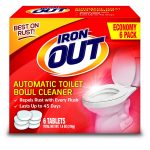 Iron Out Automatic Toilet Bowl Cleaner, 1 Pack, 6 Tablets