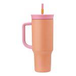 Owala 40oz Stainless Steel Straw Tumbler - Tangy Tango