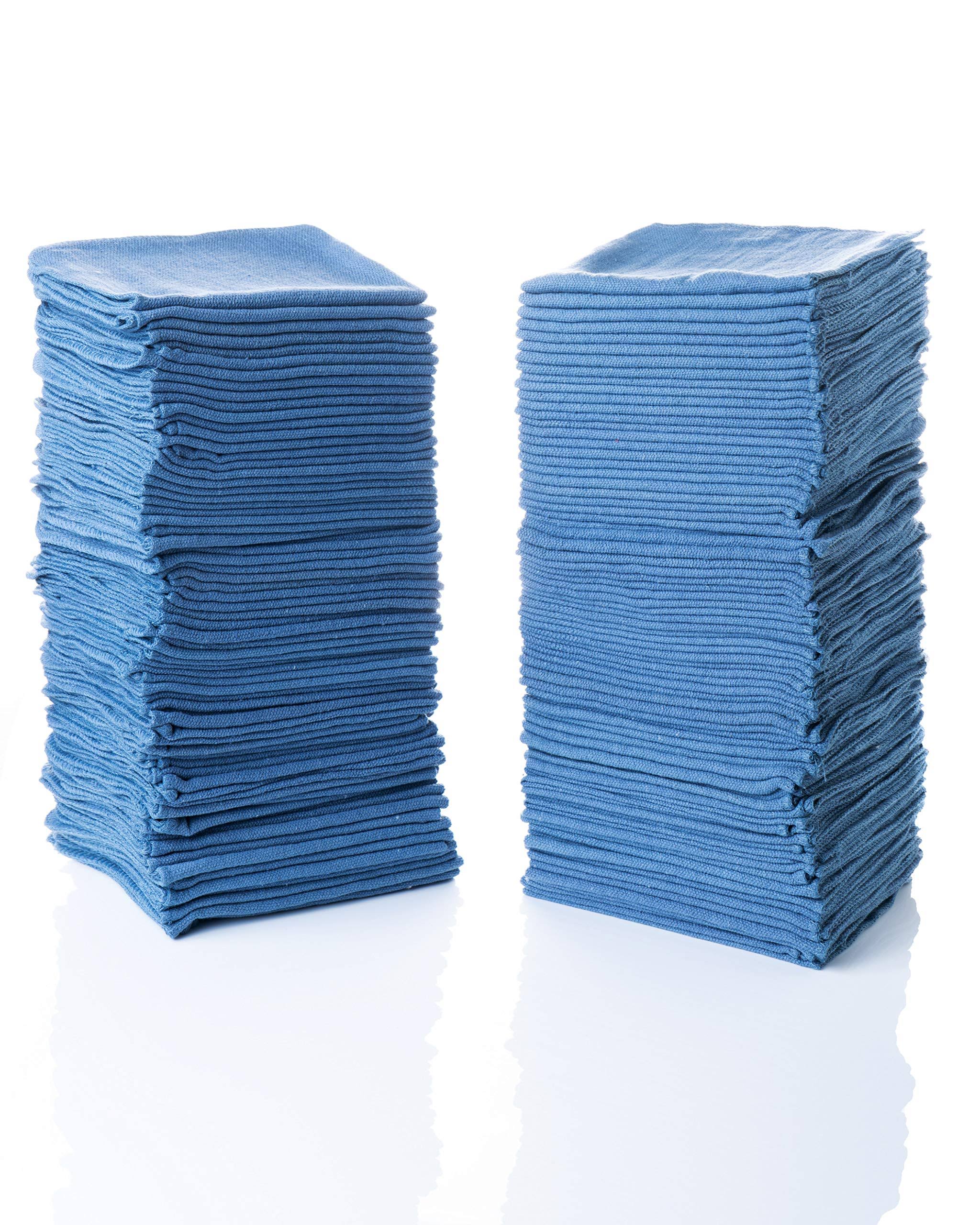 dceb325b94e7c821c7e0adb583d8891acf89a6e10ddeeb05f9ff36f537623a0b.jpg Simpli-Magic 79186 Shop Towels 14Inx12In, Pack of 150, Blue - Image 1