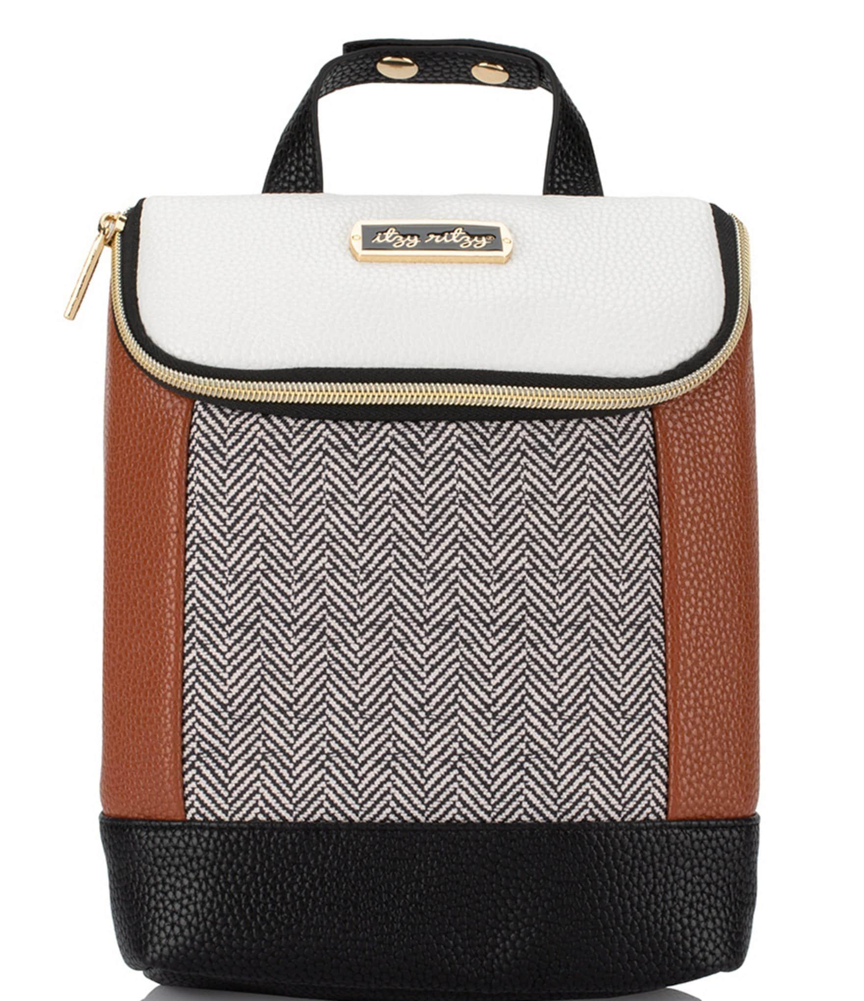 dcf6b48ffa15e337a0211b79446cb58379273a6dd7aee18eacc37086faf3d306.jpg Itzy Ritzy Chill Like A Boss Bottle Bag - Coffee Cream - Image 1