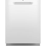 GE Top Control with Stainless Steel Interior Dishwasher with Sanitize Cycle