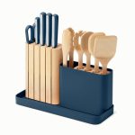 Caraway 14-Piece Knife & Utensils Prep Set in Navy