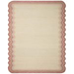 Justina Blakeney x Loloi Buena Onda BUE-01 Ivory Rose Rug - 2 ft 3 in x 3 ft 9 in