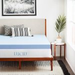 Lucid 4" Gel Memory Foam Mattress Topper Twin XL
