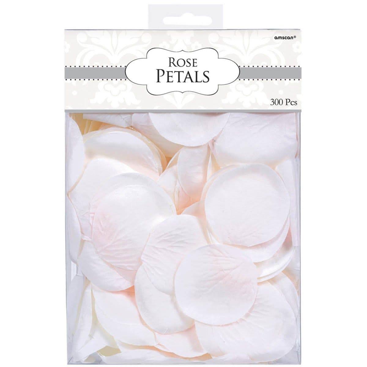 ddbd4985f971889cb603f550ef122efdb2c093cdf2b329cc336e7c8162d59e34.jpg Rose Flower Petals - White - Image 1