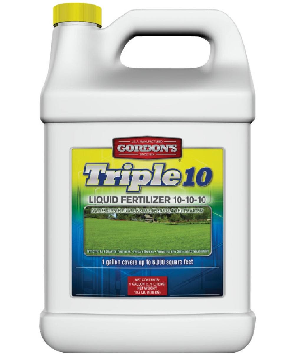 dde8eb7d54211764ab11b2776da8736bd68dffdc246bf6e4a04ebe40b3915cda.jpg Gordon's 7441072 Triple 10 Liquid Fertilizer 10-10-10 1 gal. - Image 1