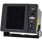 RoadPro RPSL-681 12V Direct Hook-Up Ceramic Heater/Fan w/Swivel Base