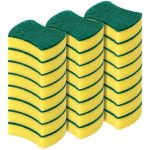 MAVGV Kitchen Cleaning Sponges 24 Pack Eco Non-Scratch for Dish Scrub Sponges