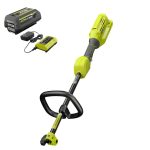 Ryobi RY40226 40V Expand-It Cordless Battery Attachment Capable Trimmer Power Head with 4.0 Ah Battery and Charger