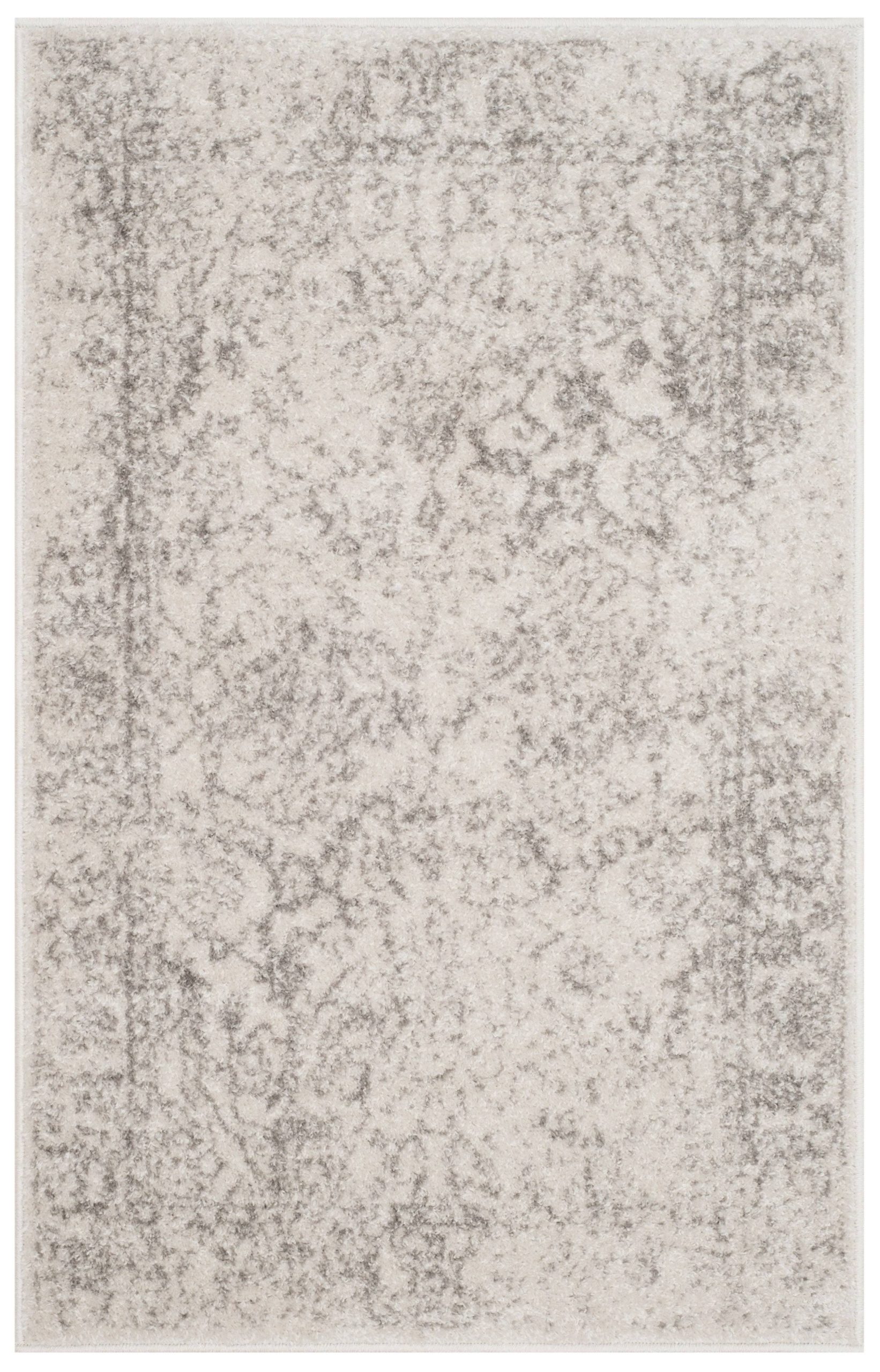 de7f271ffd5427490fac0314115f5d546af812fdfa663c15052b4213dcf7adf5.jpg Safavieh Adirondack, Ivory / Silver, 12' x 12' Round, Area Rug - Image 1