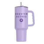 Logo Brands Houston Astros 40 oz Lavender Soft Touch Tumbler - Multi
