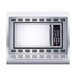 Summit OTR24 24 inch Wide 0.9 Cu. ft. 900 Watt Built-In Microwave Stainless Steel