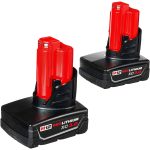 Milwaukee 48-11-2412 M12 XC Battery 2 Pack