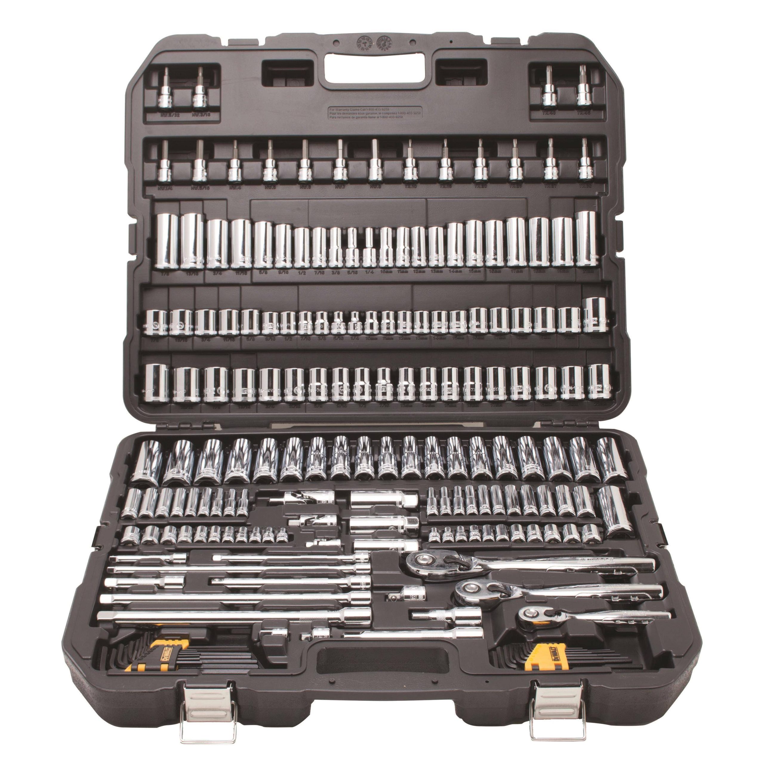 def325ec574ed1c30a267b5cffc017037dd0cce331501f7409cb25a96ee2796a.jpg DeWalt DWMT75049 192-Piece Mechanics Tool Set - Image 1