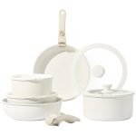Carote 11pcs Pots and Pans Set, Nonstick Cookware