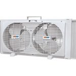 Twin 9" White Window Fan | Big Lots