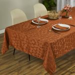 Kadut Thanksgiving Tablecloth Rustic Maple Leaf Fall Tablecloth (60 x 84 inch) for 5 Foot Rectangle Tables Heavy Duty Fabric Stain Proof Table Cloth