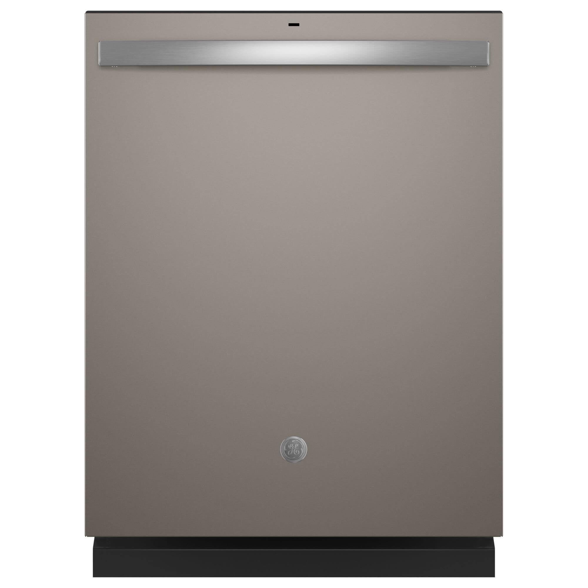 df909f3baee7aaeb8a279098581d79563ee873f4e58f4edec892344e7673e25f.jpg GE Top Control with Plastic Interior Dishwasher with Sanitize Cycle & Dry Boost Slate - Image 1