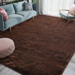 Homore Luxury Fluffy Area Rug Modern Shag Rugs for Bedroom Living Room, Super Soft and Comfy Carpet, Cute Carpets for Kids Nursery Girls Home, 3x5