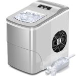 AGLUCKY Countertop Ice Maker Machine, Portable Ice Makers Countertop,